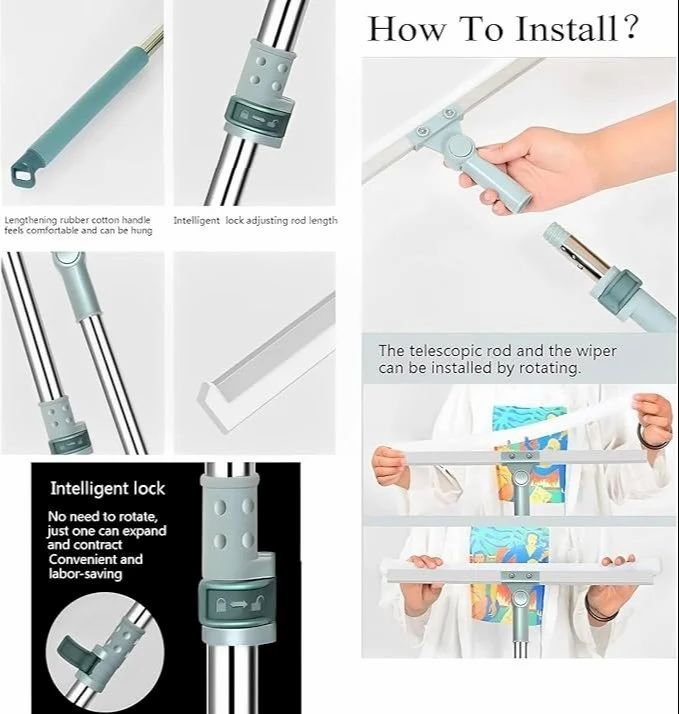 Stainless Steel Floor Wiper