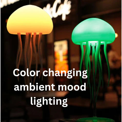 Jellyfish Rotating Lamp Light – 7-Color Changing Lamp