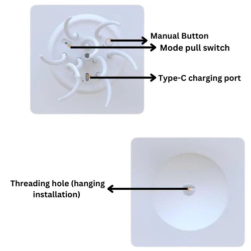 Jellyfish Rotating Lamp Light – 7-Color Changing Lamp