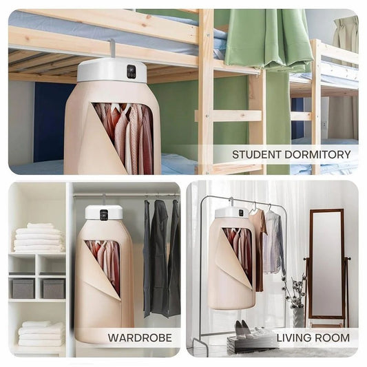 Portable Cloth Dryer, Mini Laundry Dryers with Remote Control