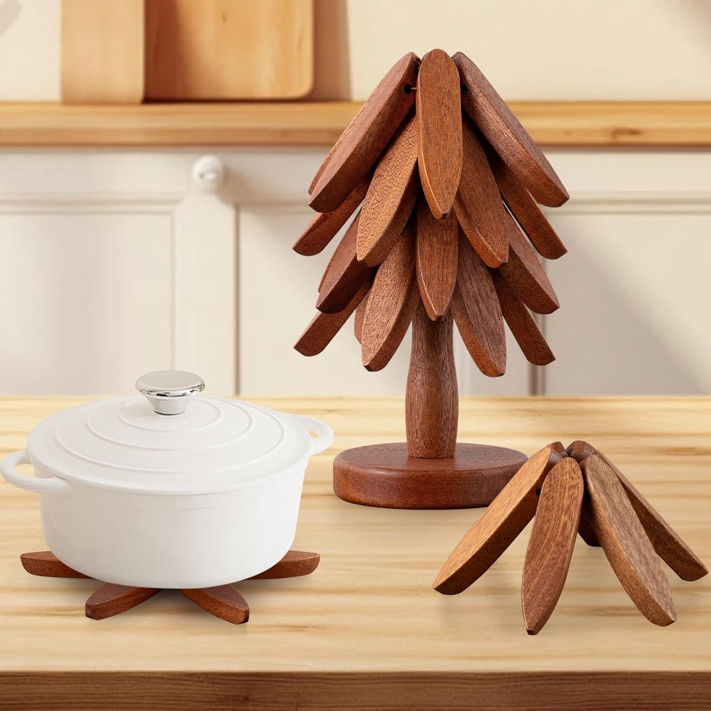 Wooden Trivet (set of 4)