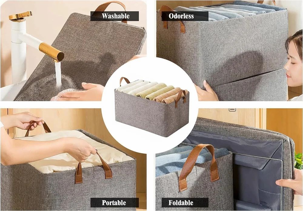 WardrobeBox ™ Compact Foldable Organisers | COMBO PACK