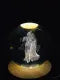 3D Decor Crystal Ball LED Night Light - Radha Krishna
