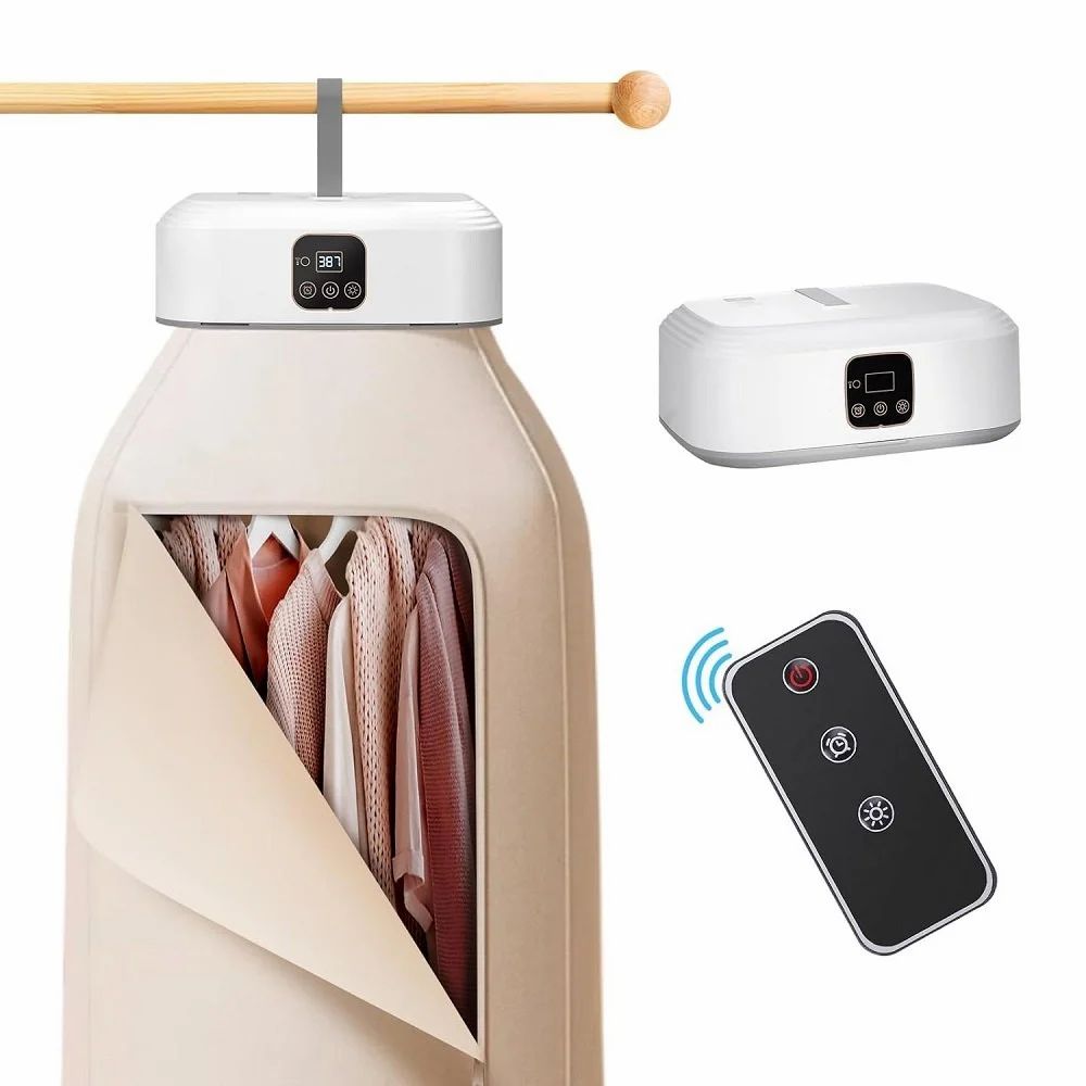 Portable Cloth Dryer, Mini Laundry Dryers with Remote Control